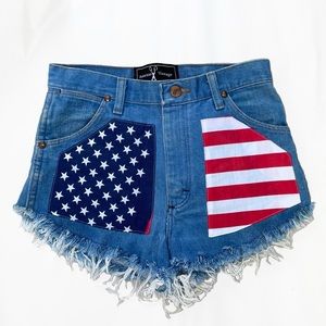 American Vintage Wrangler Jean shorts